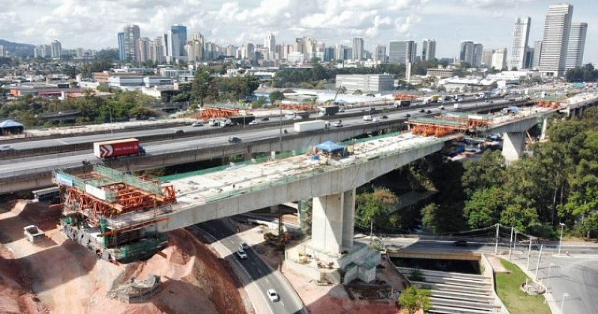 Para remover pórtico, ViaOeste fará intervenção na Castello Branco neste fim de semana