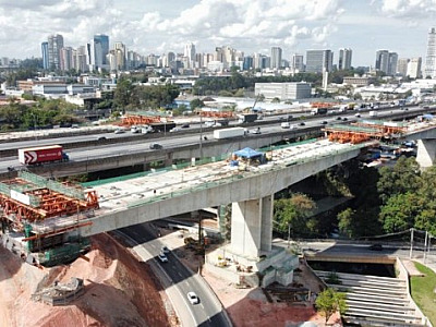 Para remover pórtico, ViaOeste fará intervenção na Castello Branco neste fim de semana