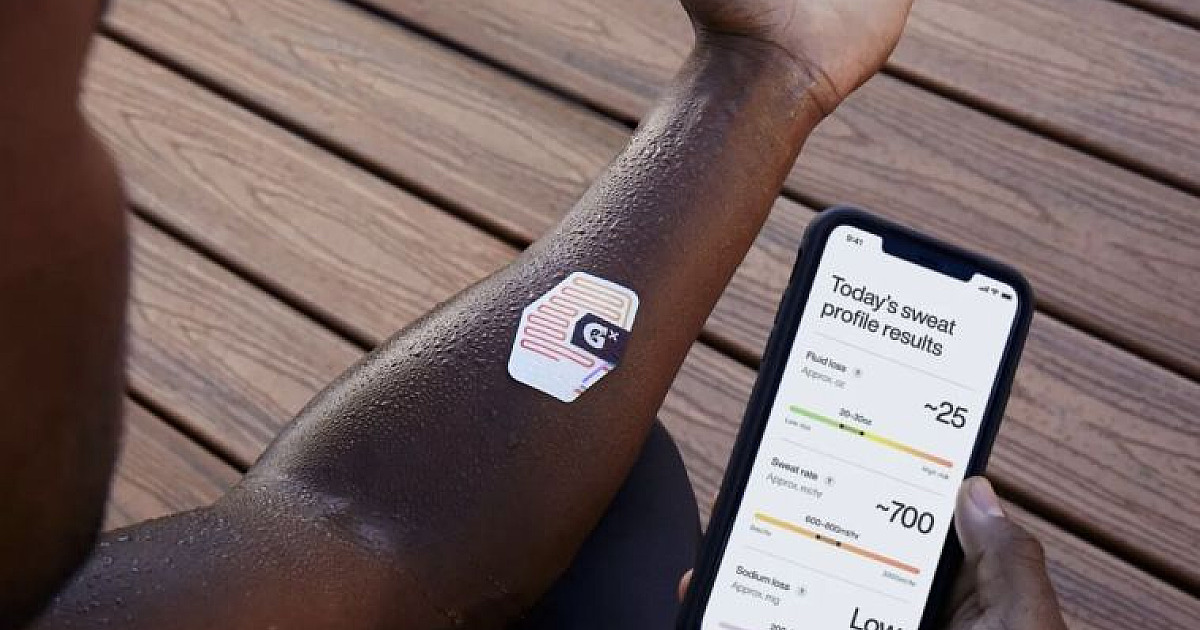 Gatorade lança adesivo que avisa sobre desidratação durante a atividade física