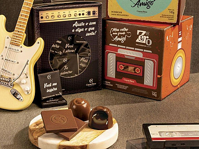 Dia dos Pais: Cacau Show traz produtos com inspiração na música