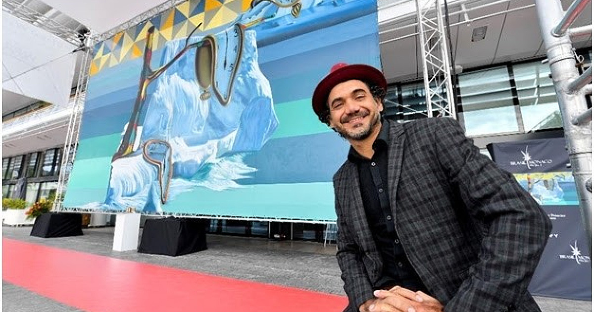 Mural de Eduardo Kobra é inaugurado em Mônaco