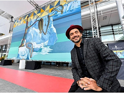 Mural de Eduardo Kobra é inaugurado em Mônaco