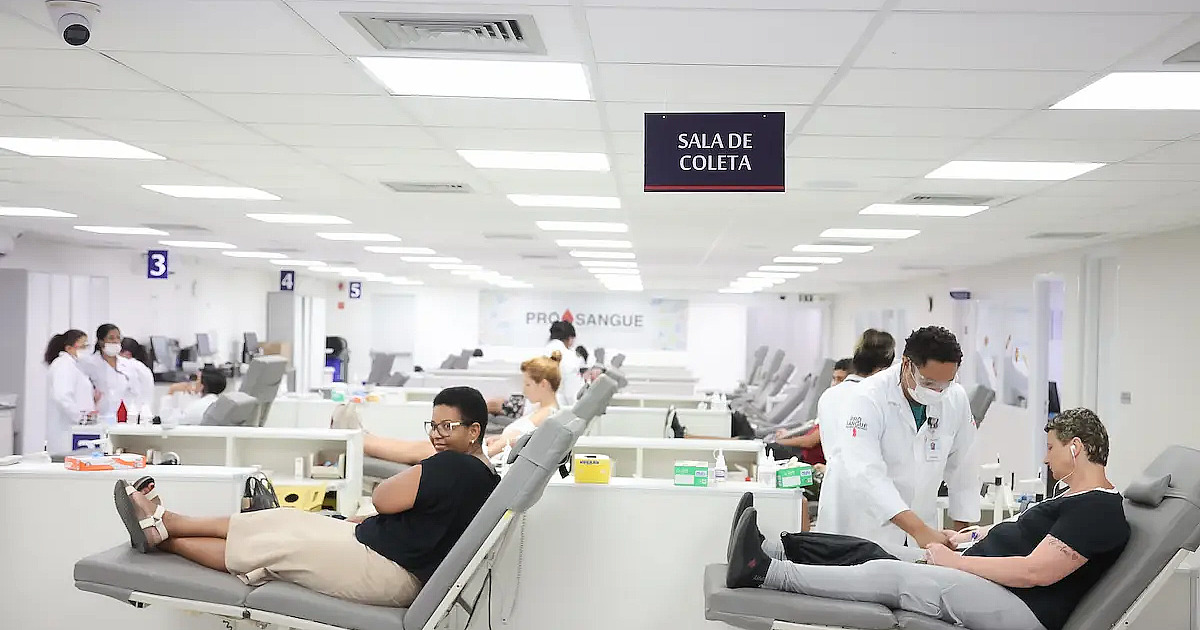 Pró-Sangue alerta para queda nos estoques