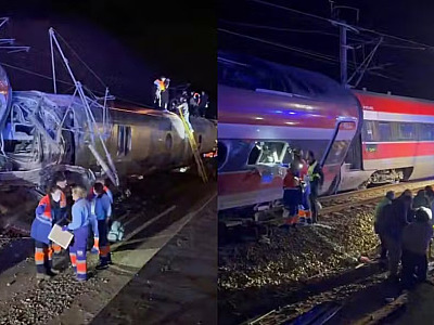 Acidente entre trens de alta velocidade deixa 39 mortos e 100 feridos na Espanha