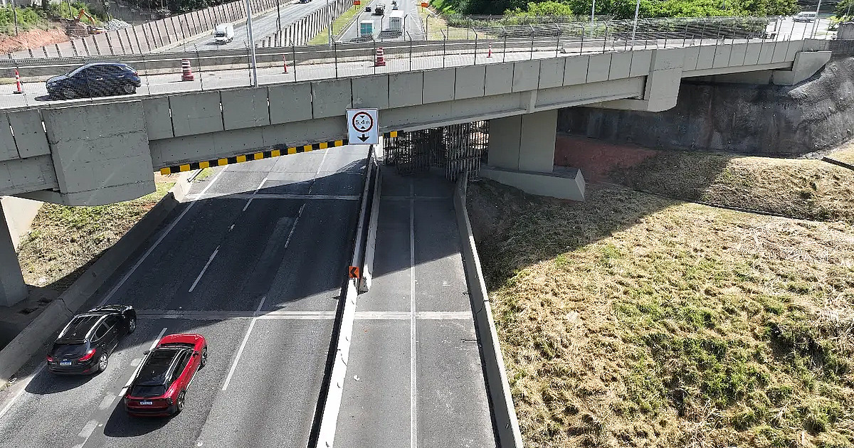 Rodoanel Oeste conclui obra no viaduto do km 13 em Barueri