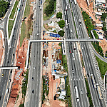 Obras da nova passarela interditam faixa da Castello Branco em Barueri por 15 dias