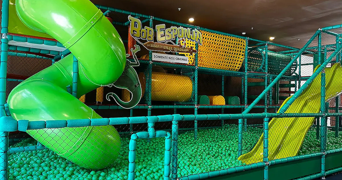 Catarina Fashion Outlet abre temporada de férias com circuito gratuito do Bob Esponja