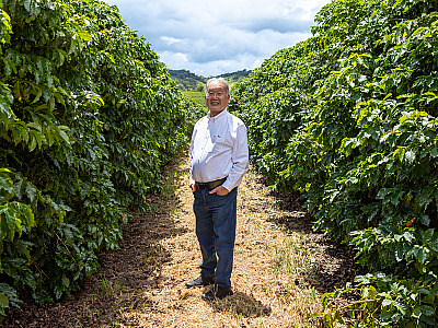 Renato hoje conta com uma produção anual entre 10 e 12 mil sacas de café