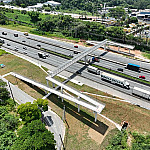 ViaOeste libera nova passarela no km 27 da Castello Branco, em Barueri