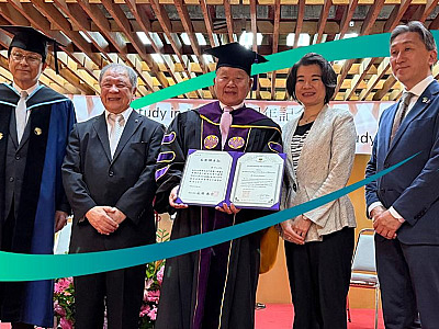 Presidente da CNL recebe título da Universidade de Tsukuba, do Japão