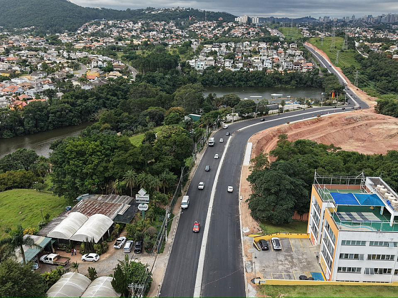 Obra de duplicação da Estrada Bela Vista será entregue até final de abril