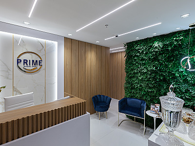 A Prime Saúde Oral está localizada no Empresarial 18 do Forte em Barueri