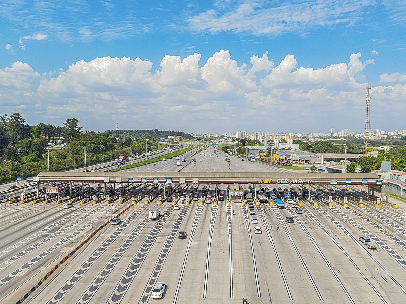 Pedágios da Castello Branco terão reajuste a partir desta segunda-feira (30)