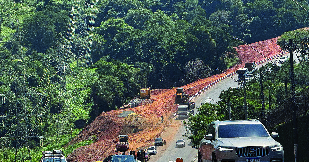 Obra de duplicação da Estrada Bela Vista chega a 85%, mas segue sem prazo de entrega