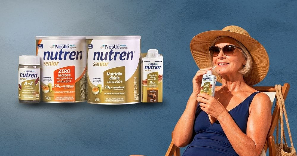 Nutren Senior lança promoção que sorteia viagens e oferece crédito digital para consumidores