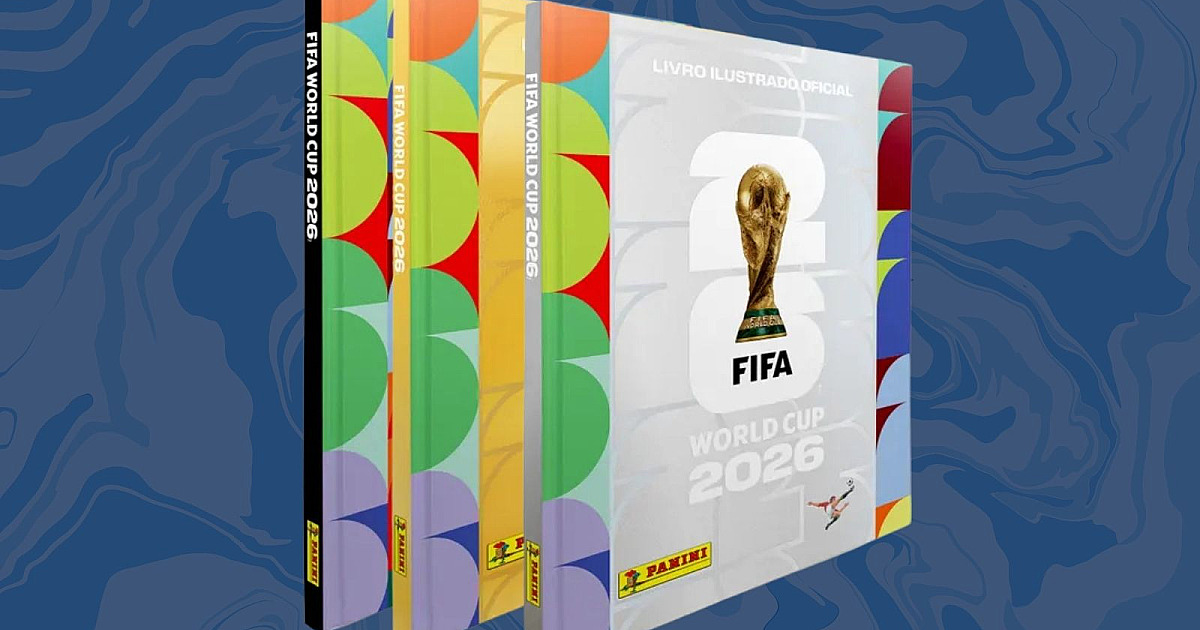 Panini abre pré-venda do álbum da Copa do Mundo 2026, o maior da história da editora