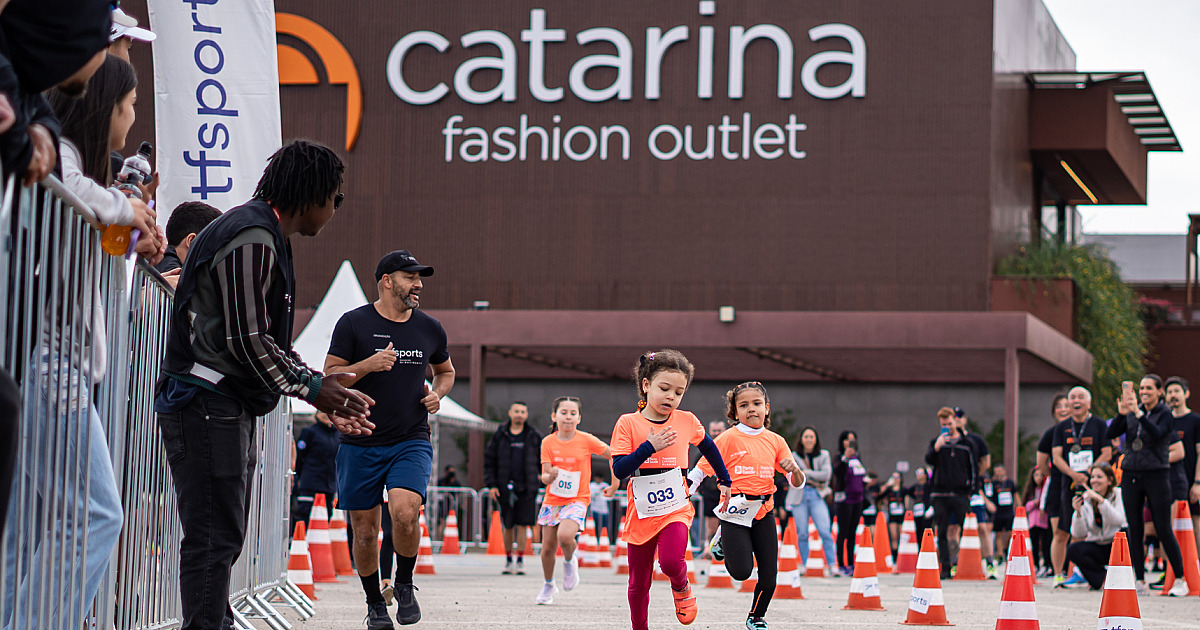 Estão abertas as inscrições para a Corrida do Catarina Fashion Outlet