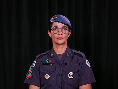 Nova comandante-geral da PM – SP, coronel Glauce Anselmo Cavalli