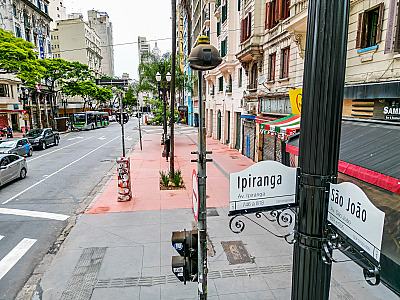 Boulevard São João é uma iniciativa de requalificação urbana no centro da capital