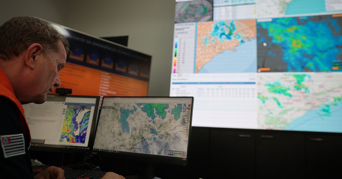 São Paulo investe R$ 110 milhões em novos radares e amplia monitoramento de tempestades