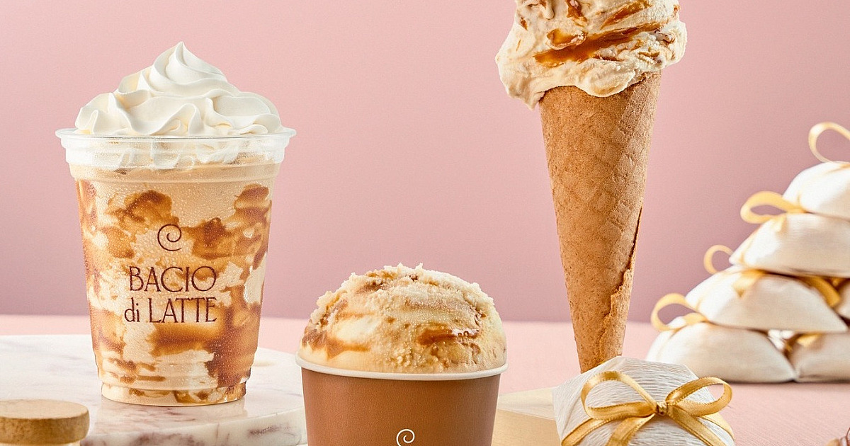 “Bem Casado da Laura” é o novo sabor de sorvete da Bacio di Latte