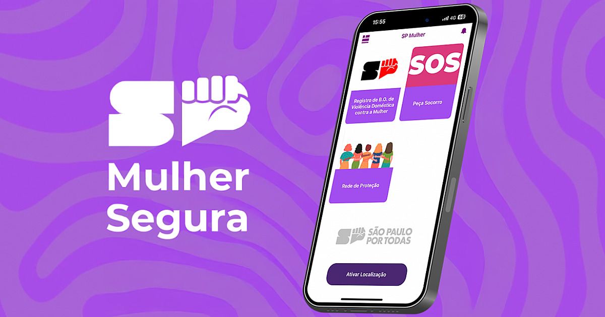 Aplicativo "SP Mulher Segura" é lançado para agilizar proteção e denúncias