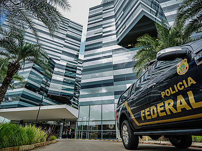 Fachada do Prédio da Polícia Federal em Brasília