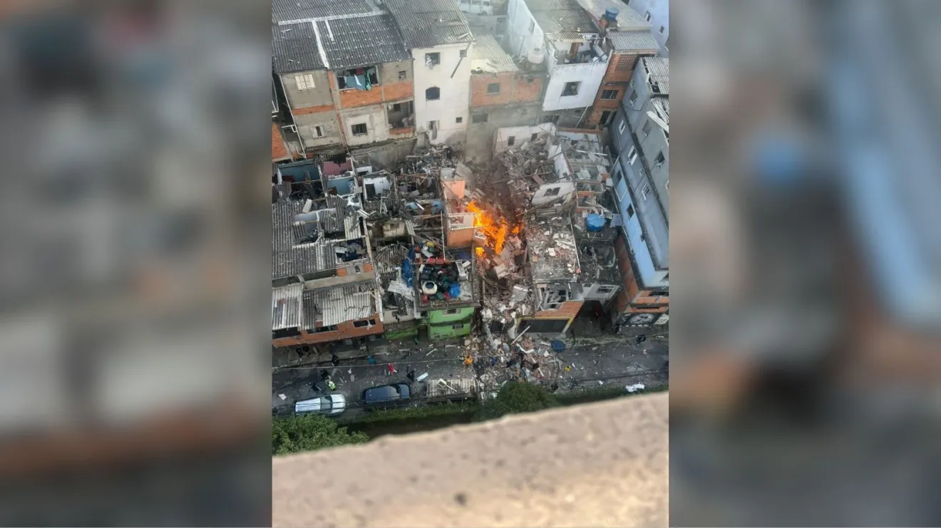 Explosão no Jaguaré nesta segunda (11) deixa um morto, três feridos e centenas de desalojados