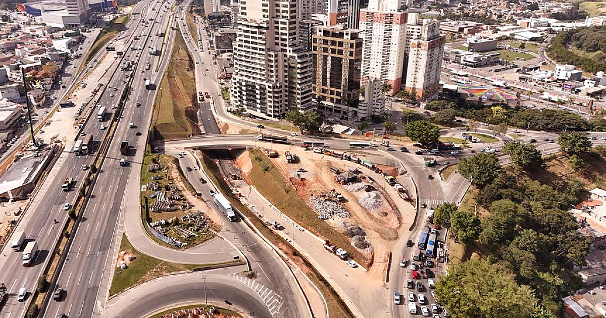 Mudanças no trevo do km 26A entram em vigor em Barueri a partir de 16 de junho